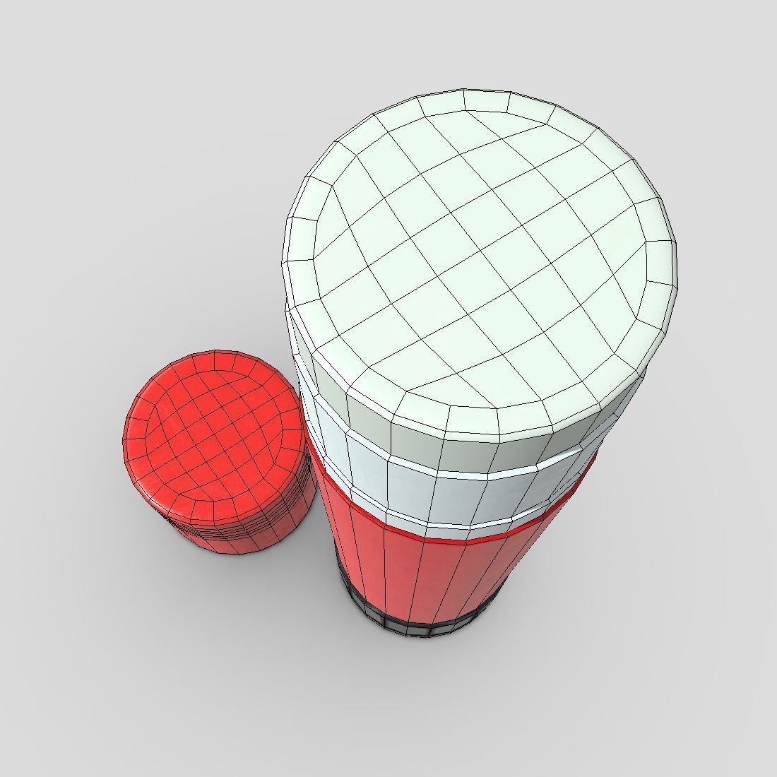 Glue Stick Open Low-poly 3D model_8