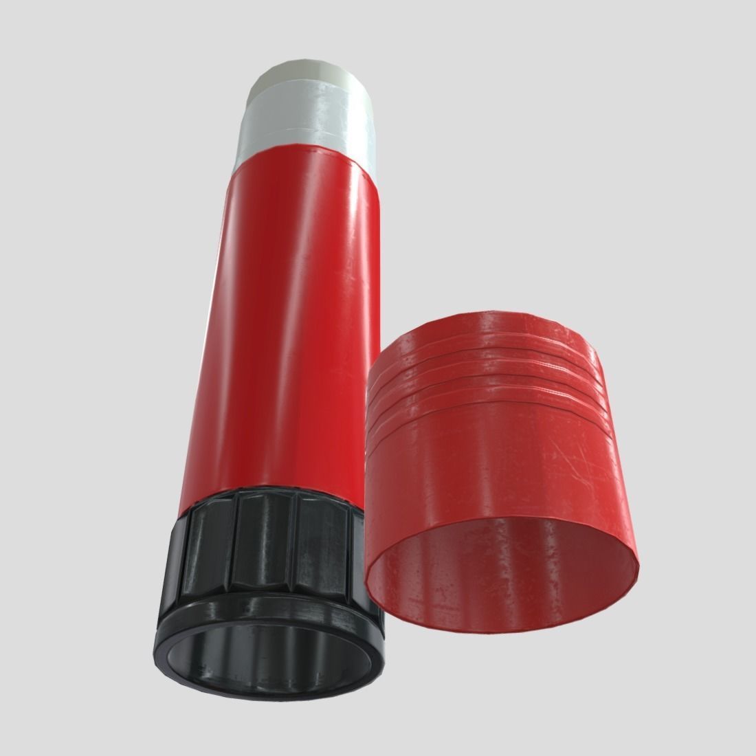 Glue Stick Open Low-poly 3D model_9