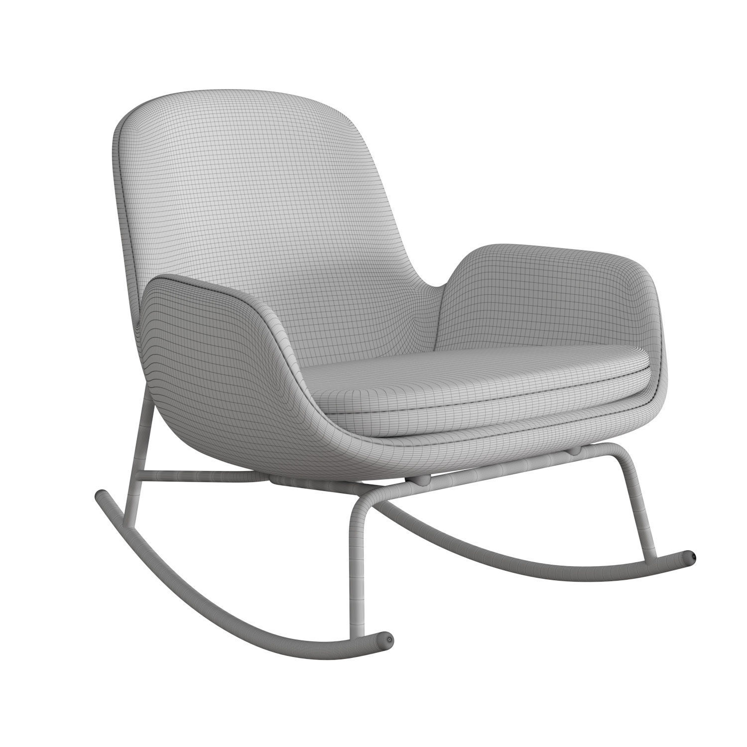 Era Rocking Chair Low 3D model_4