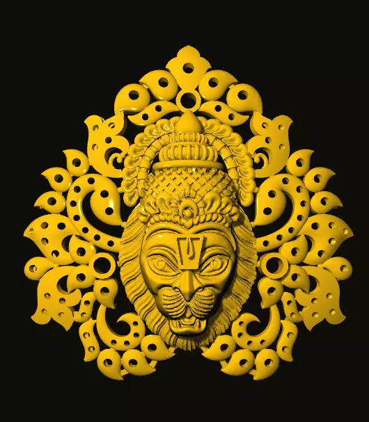 Puligoru nail locket  3D print model_0