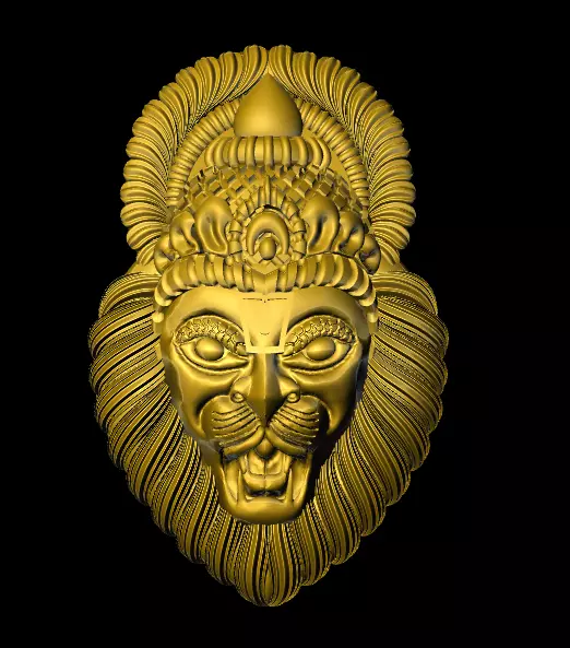 Puligoru nail locket  3D print model_0