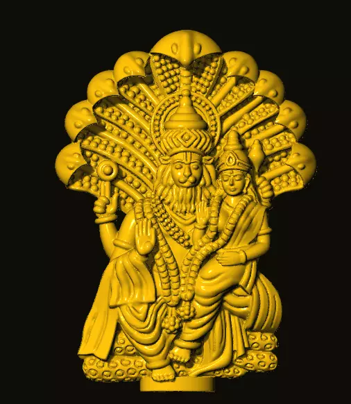 Puligoru nail locket  3D print model_0