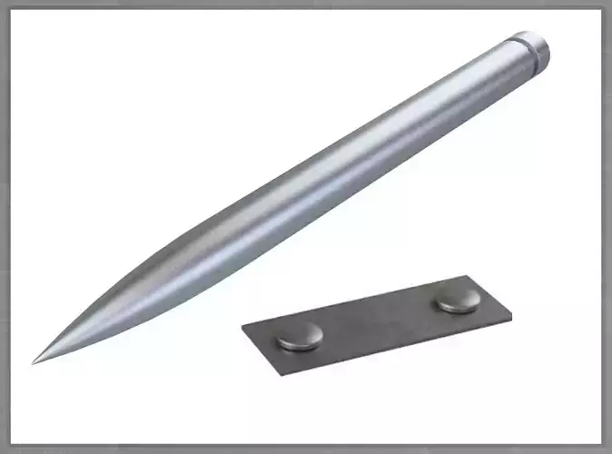 Blade Stake and Holster Detail