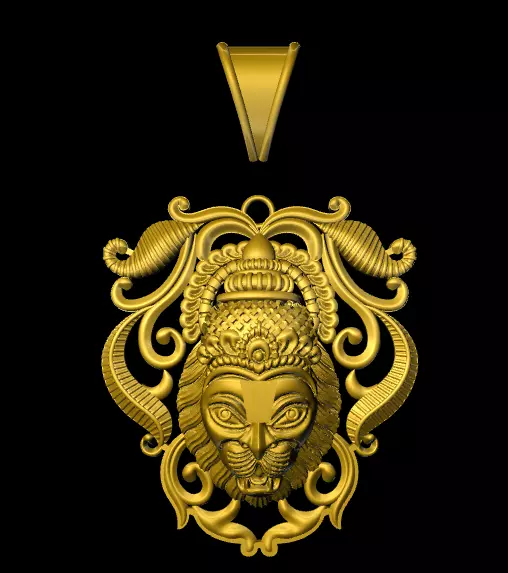 Puligoru nail locket 3D print model_0