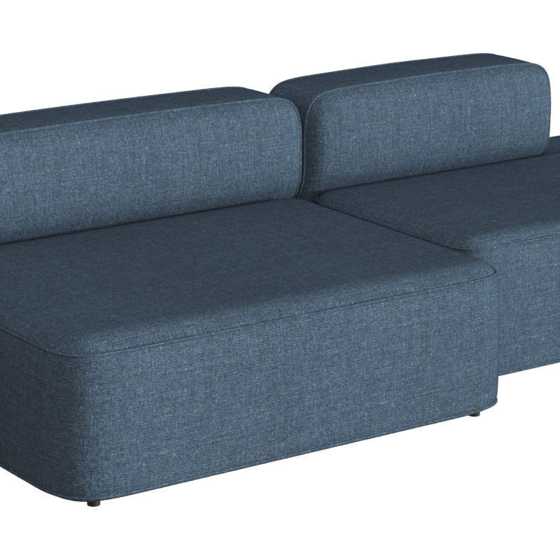 Rope Sofa Chaise Longue 3D model_3