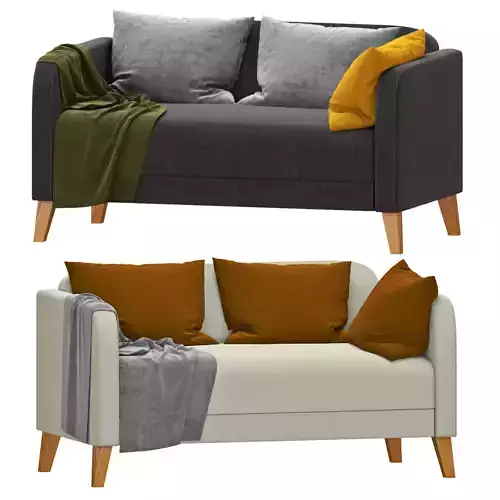 LINANAS 2 SEAT SOFA 3D model
