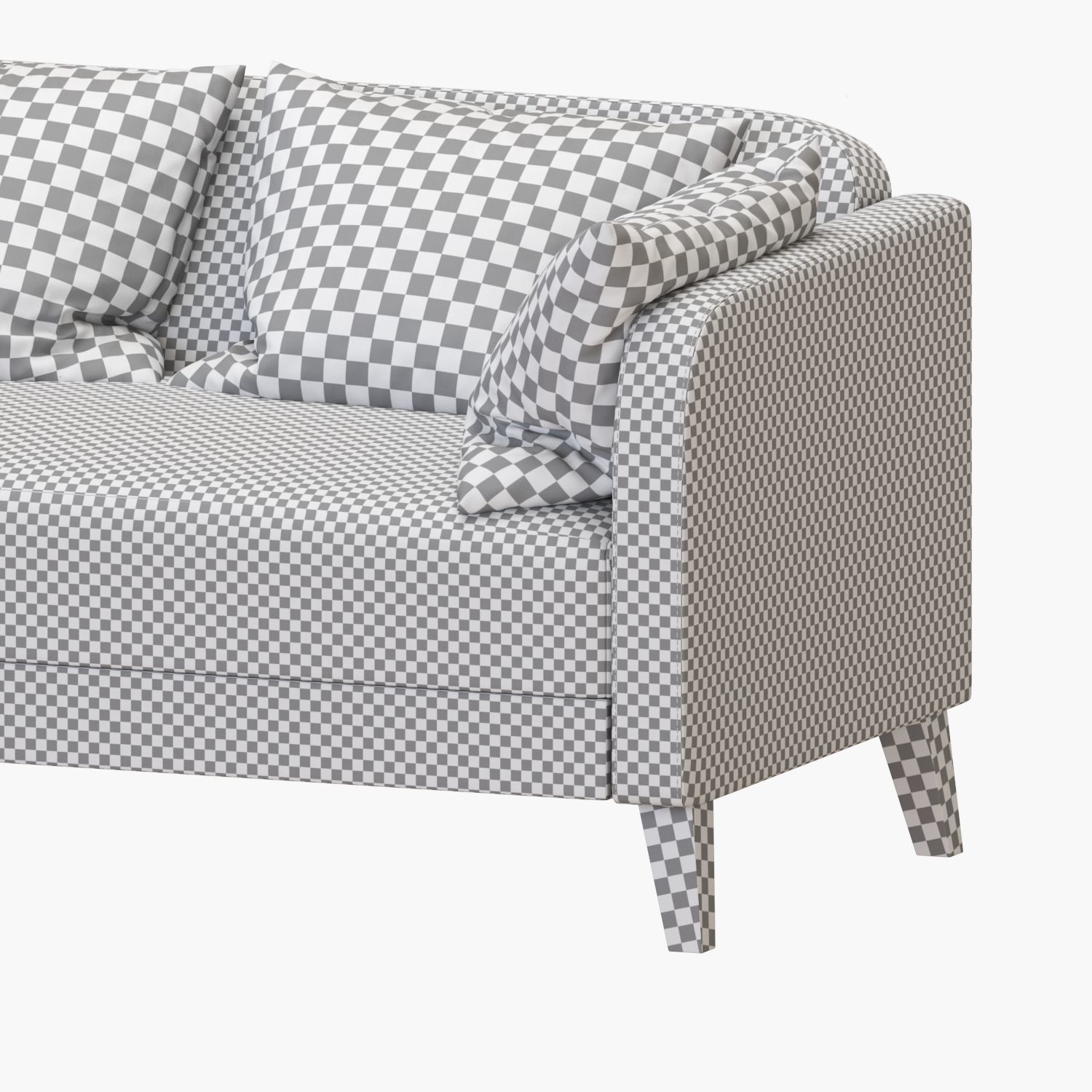 LINANAS 2 SEAT SOFA 3D model_4