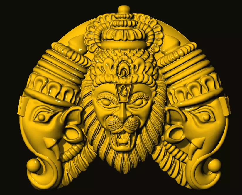 Puligoru nail locket 3D print model