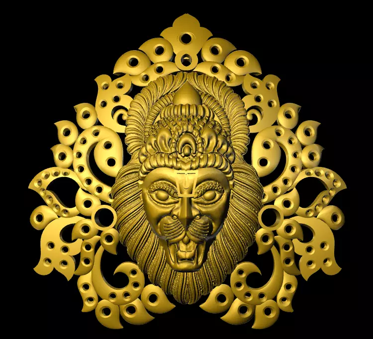 Puligoru nail locket 3D print model_0