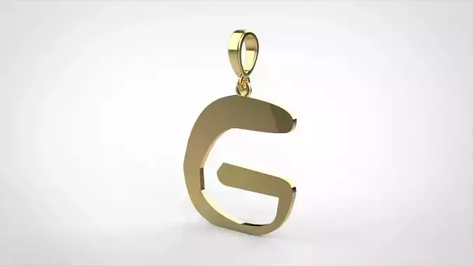 Pendant alphabet zaiedslopp G small 