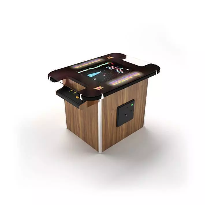 80 s Style Video Game Machine 3D model_0