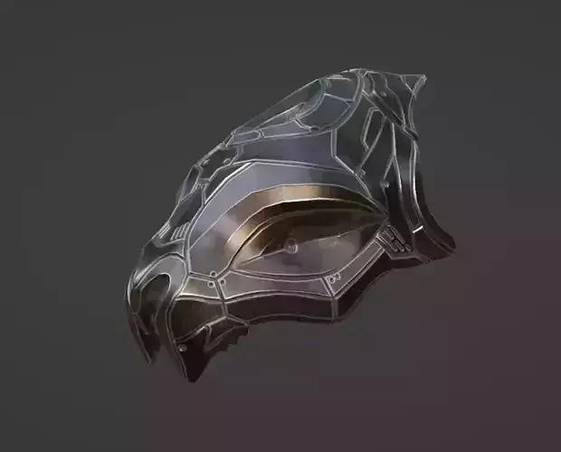 Low-poly Robot dinosaur Low-poly 3D model
