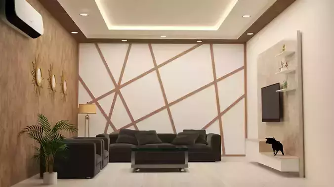 3D interior design 