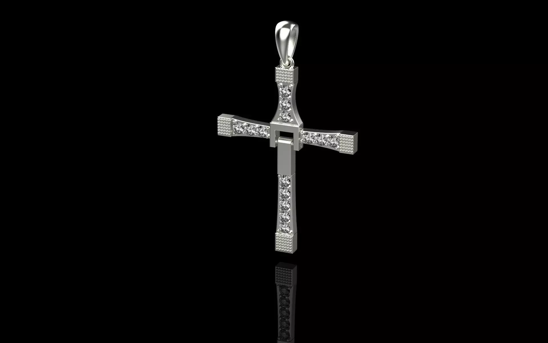 Dominic Toretto cross 3D 3D print model