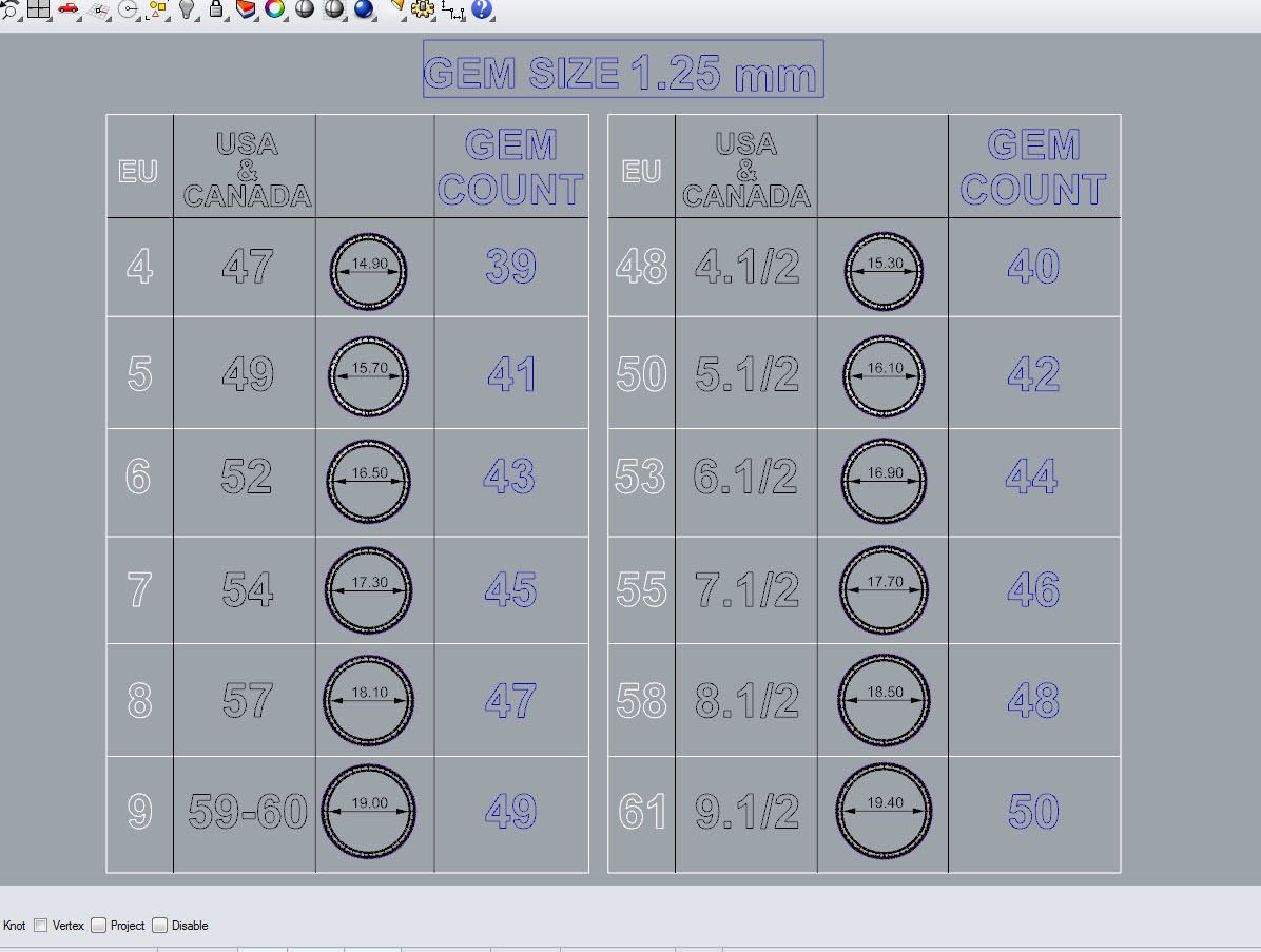 STACKABLE ETERNITY RING 125  3D print model_8