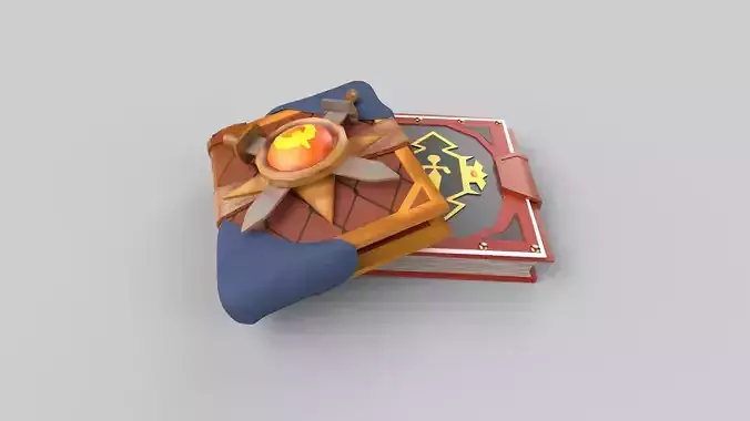 stylized book