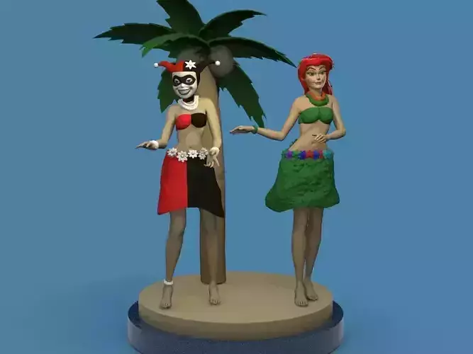 Hula Doll 3D print model