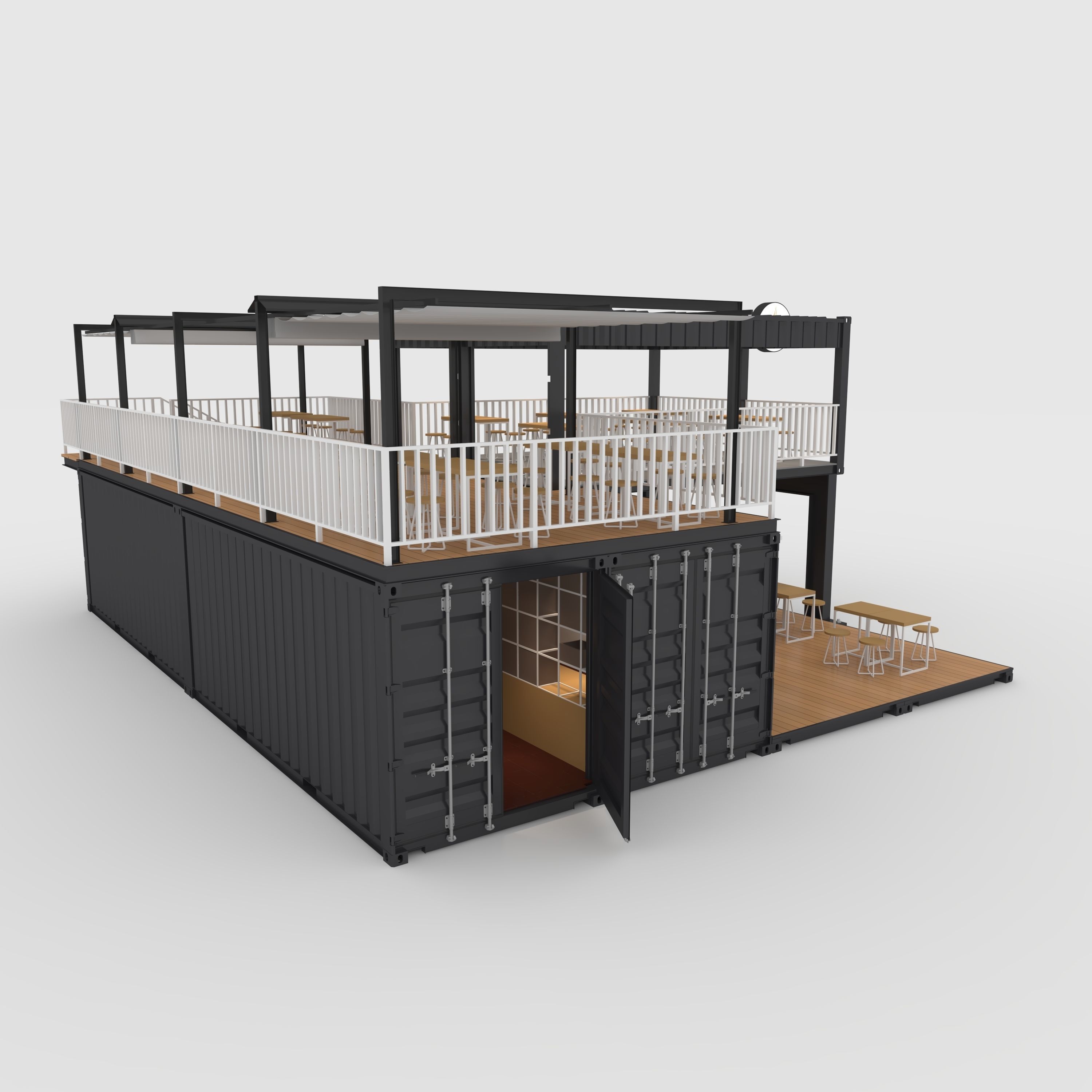 Container Cafe 1 3D model_18