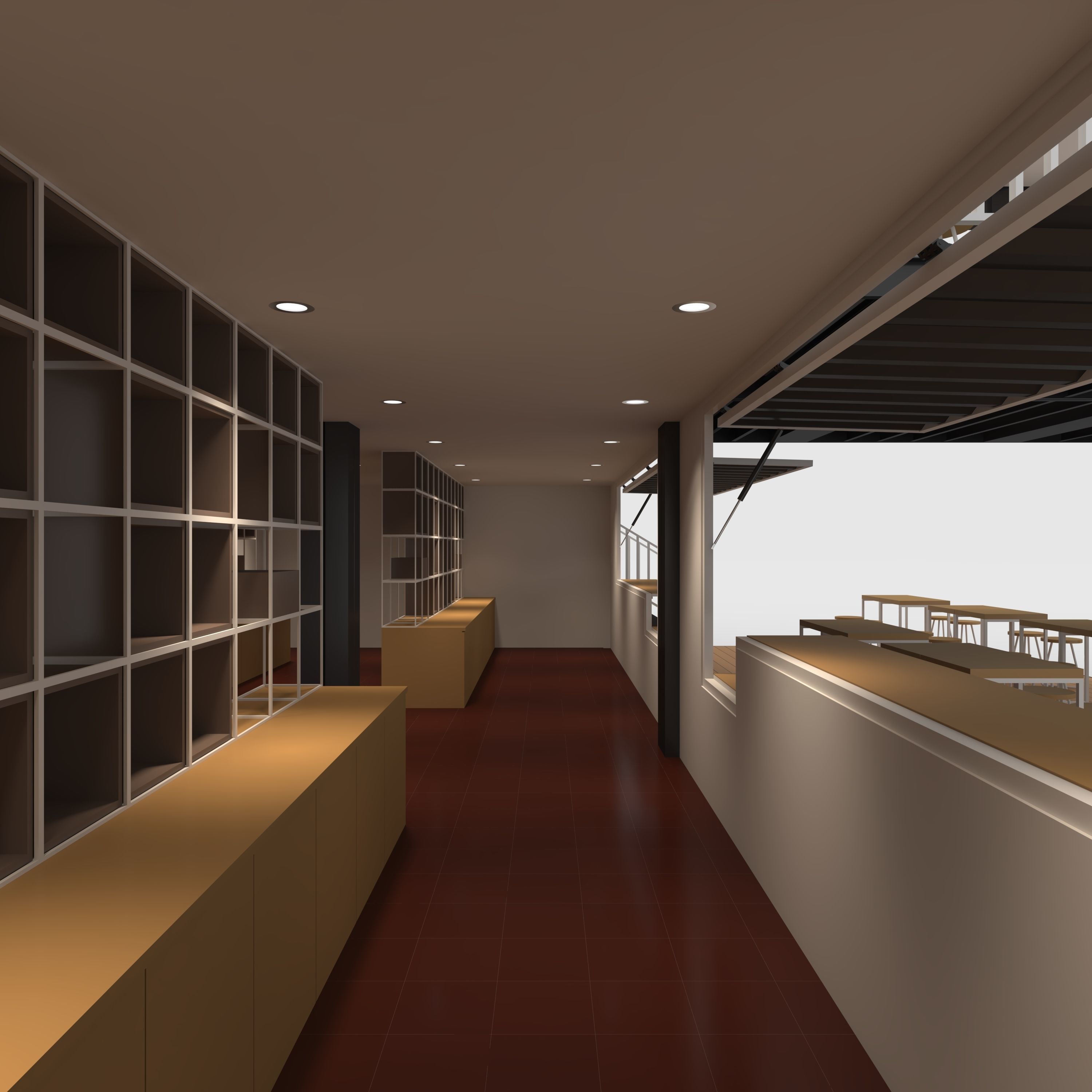 Container Cafe 1 3D model_22