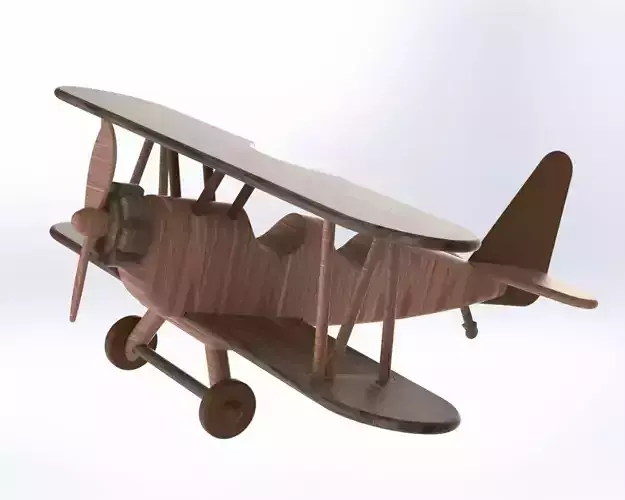 AIRPLANE TOY BIPLANE