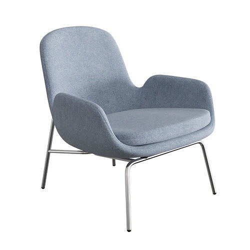 Era Steel Lounge Chair 3D model