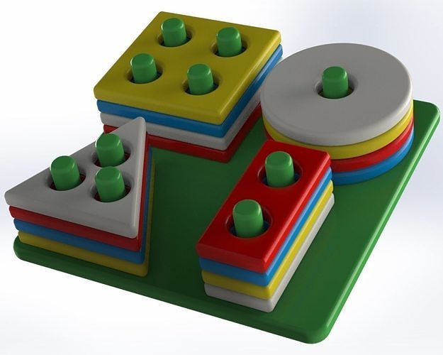 MONTESSORI STYLE TOY 1 3D print model