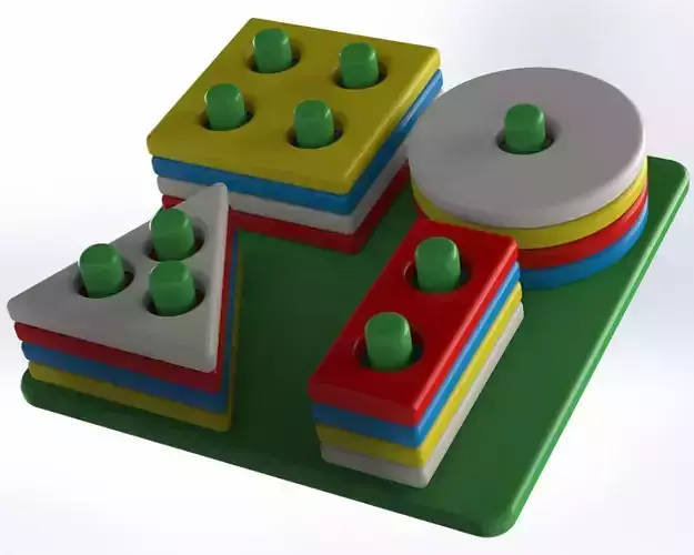 MONTESSORI STYLE TOY 1 3D print model