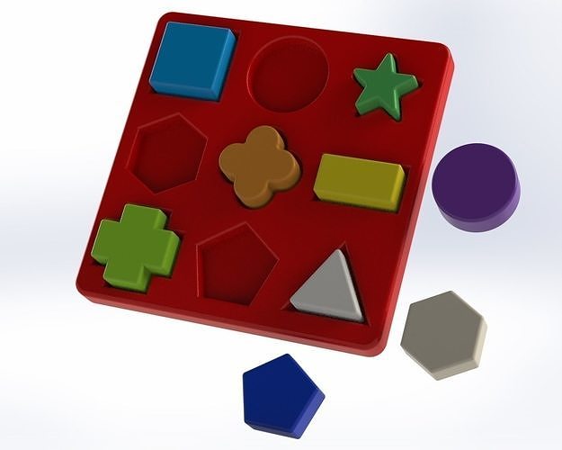 MONTESSORI STYLE TOY 2 3D print model