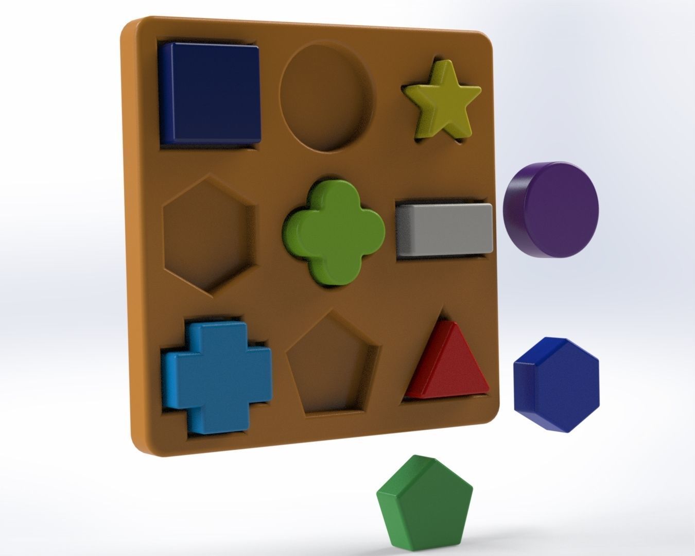 MONTESSORI STYLE TOY 2 3D print model_1