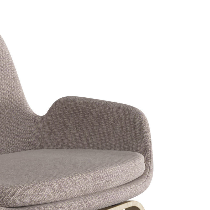 Era Wooden Lounge Chair 3D model_2