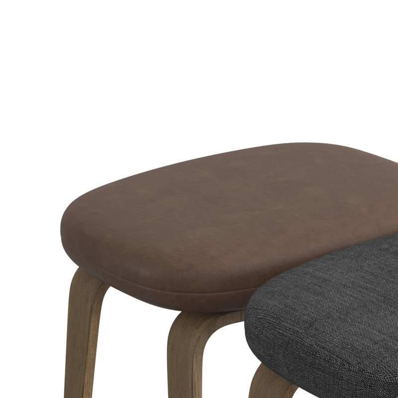 Era Wooden Footstool 3D model_1