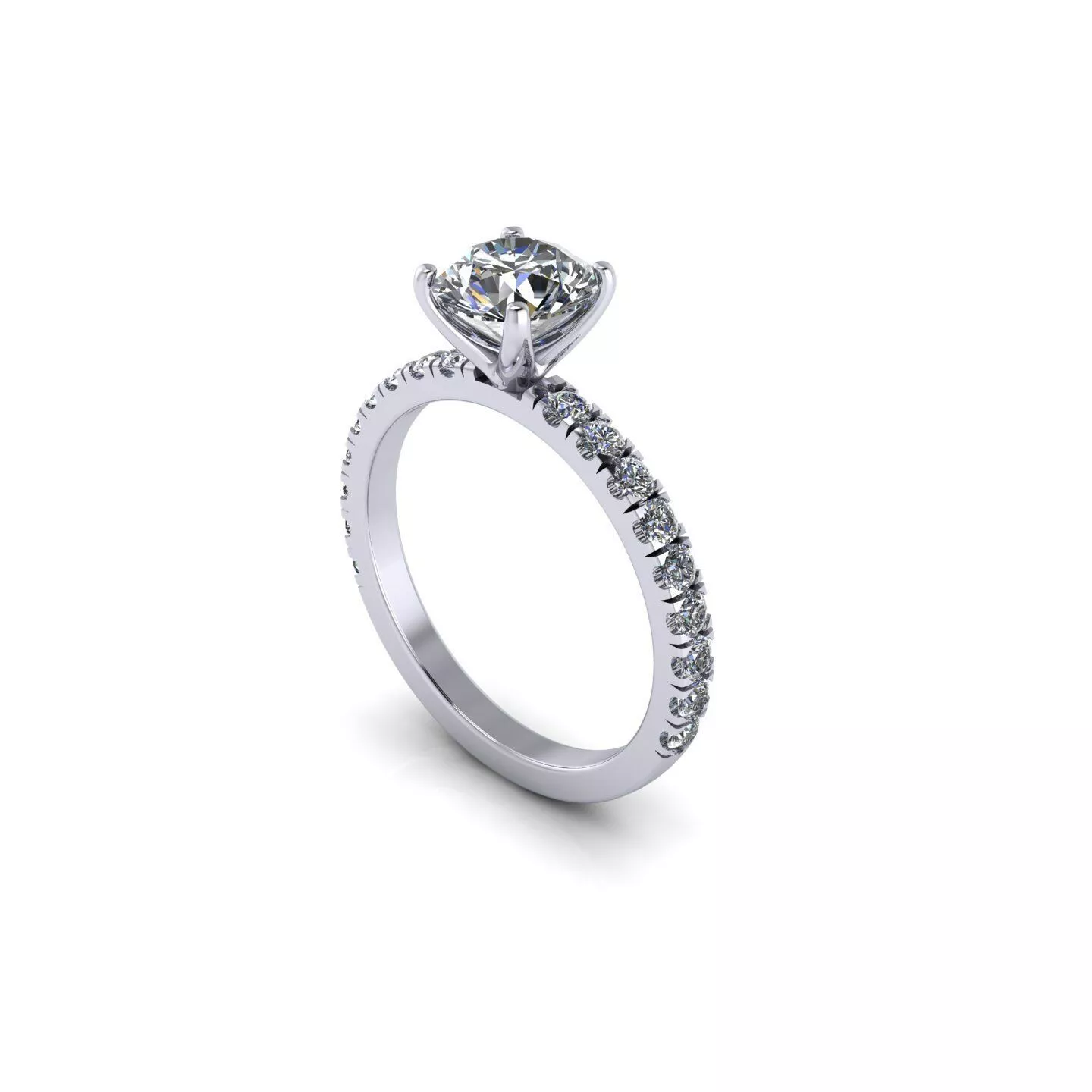 Mike Beech Diamond Ring 3D print model