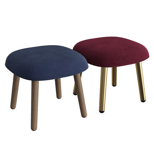 Ace Footstool 3D model