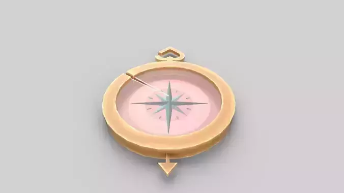 Stylized compass