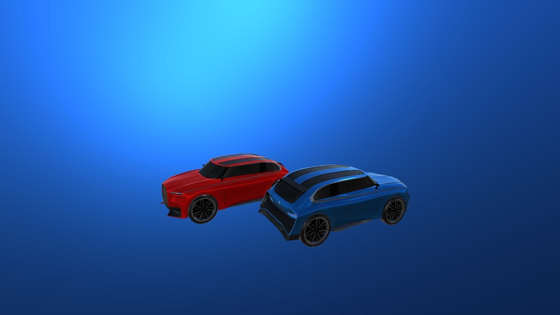 Bugatti Spartacus Hyper SUV Low-poly 3D model_10