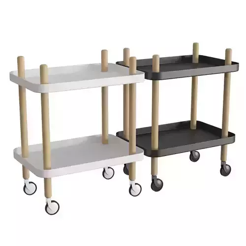Block Table 3D model