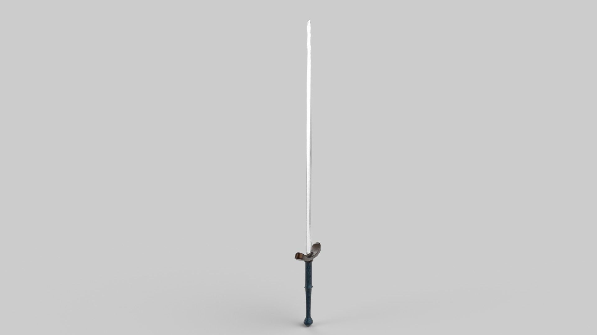 Sword Low-poly 3D model_2