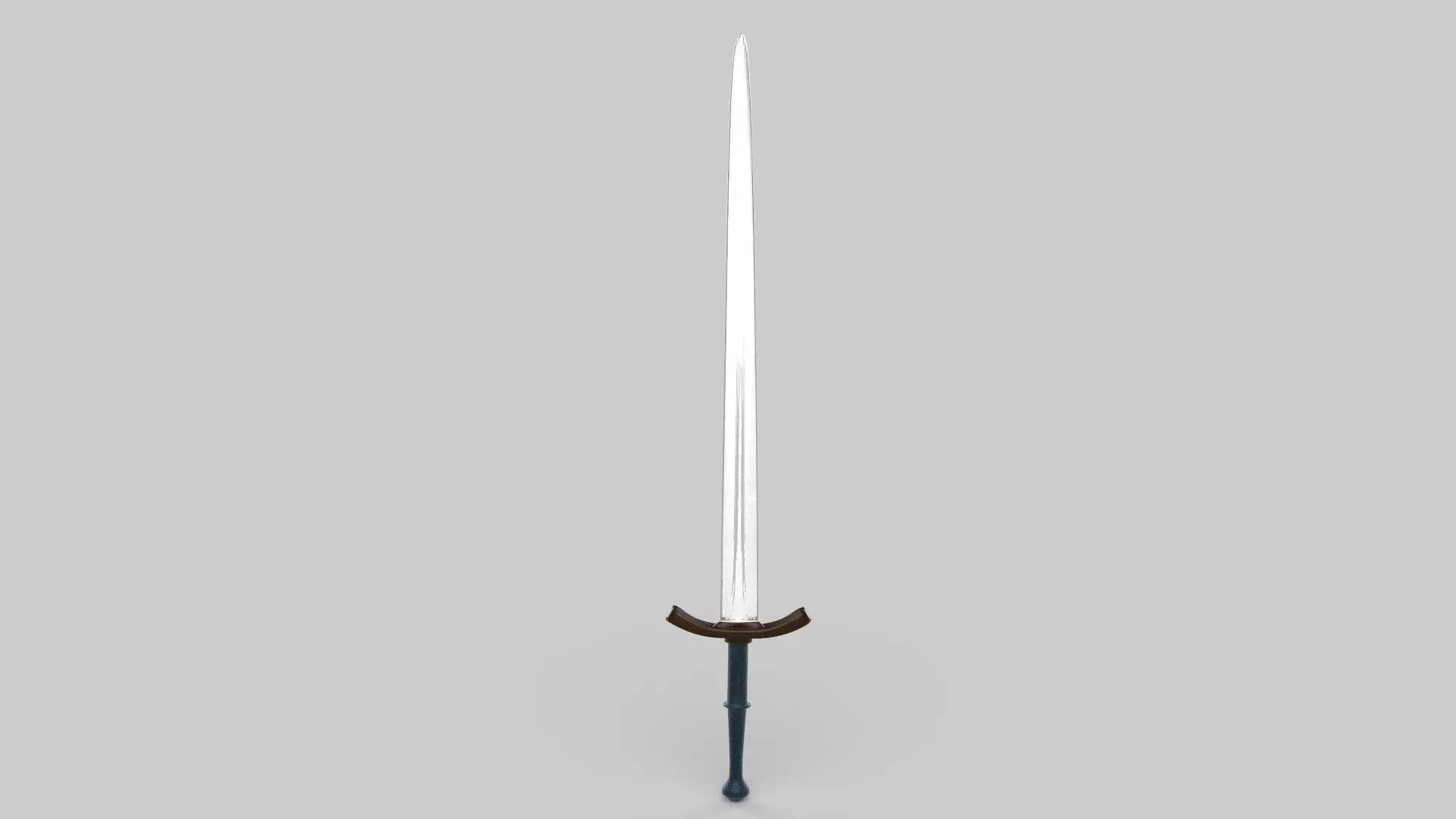 Sword Low-poly 3D model_0