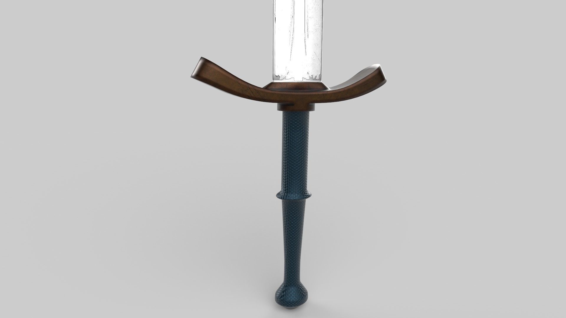 Sword Low-poly 3D model_3
