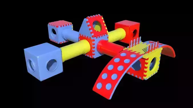 Puzzle block toy 3D Printable Model