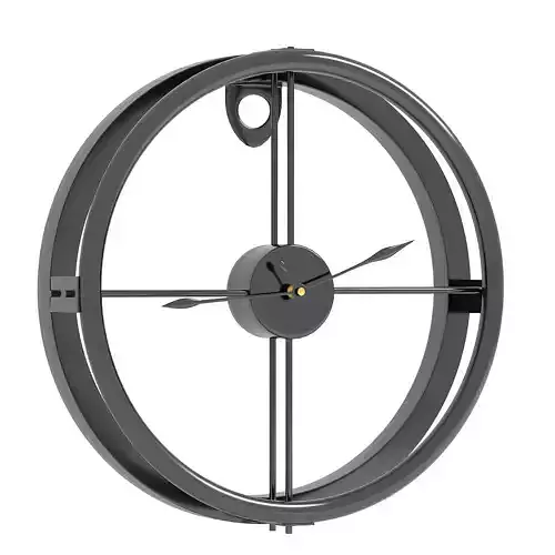 Loftowy clock 3D model