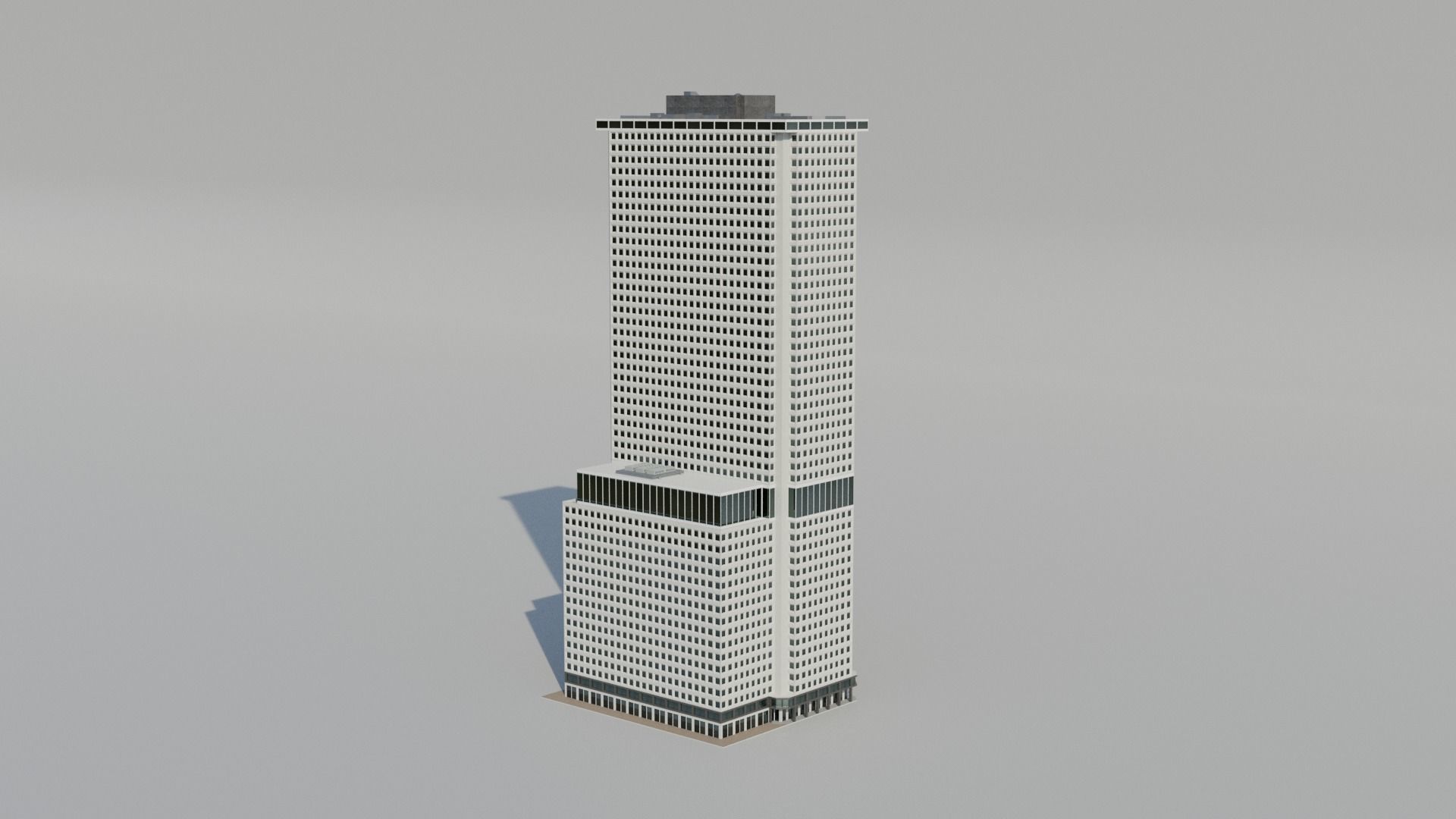 NYC One New York Plaza 3D model_3