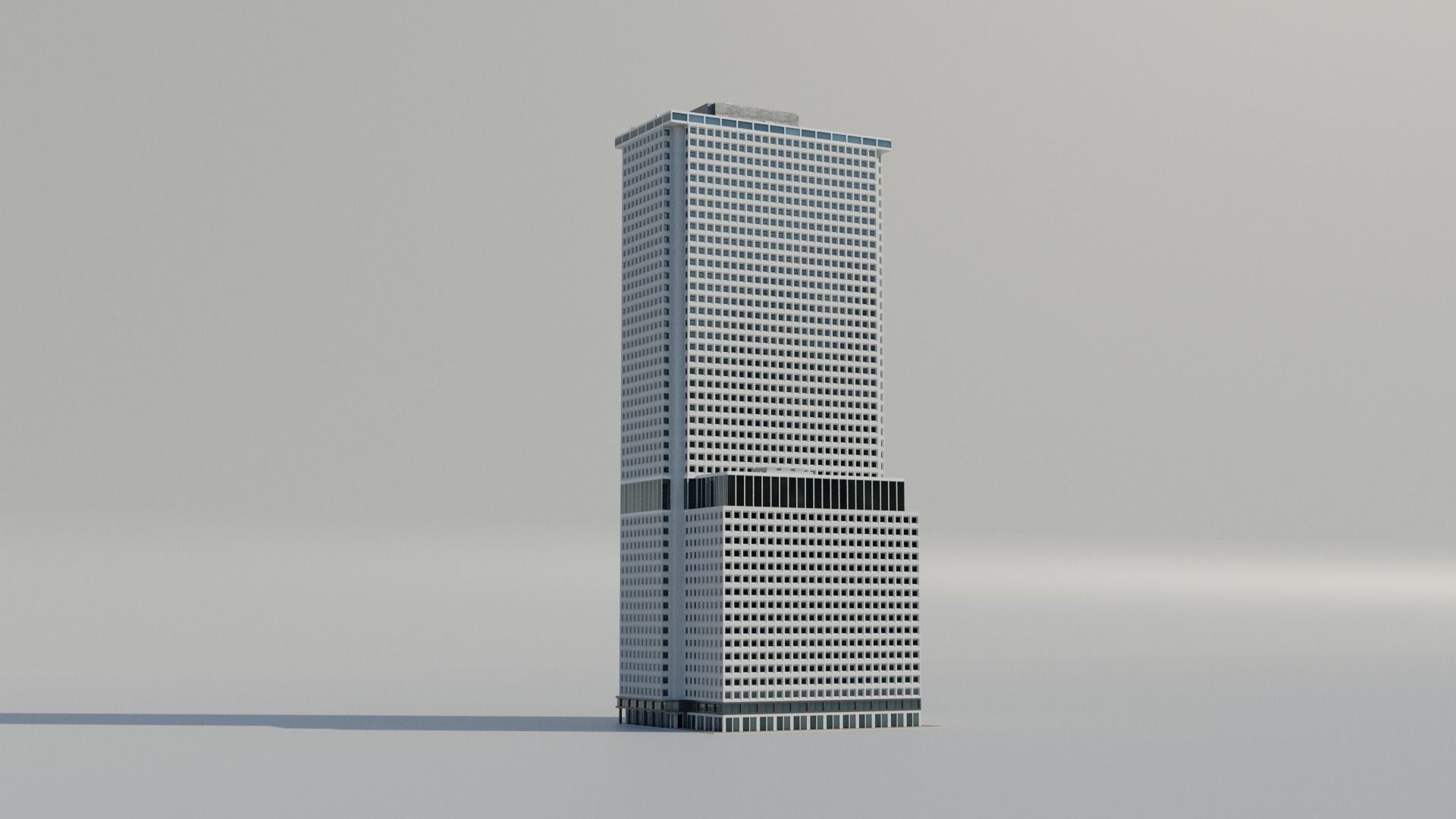 NYC One New York Plaza 3D model_5