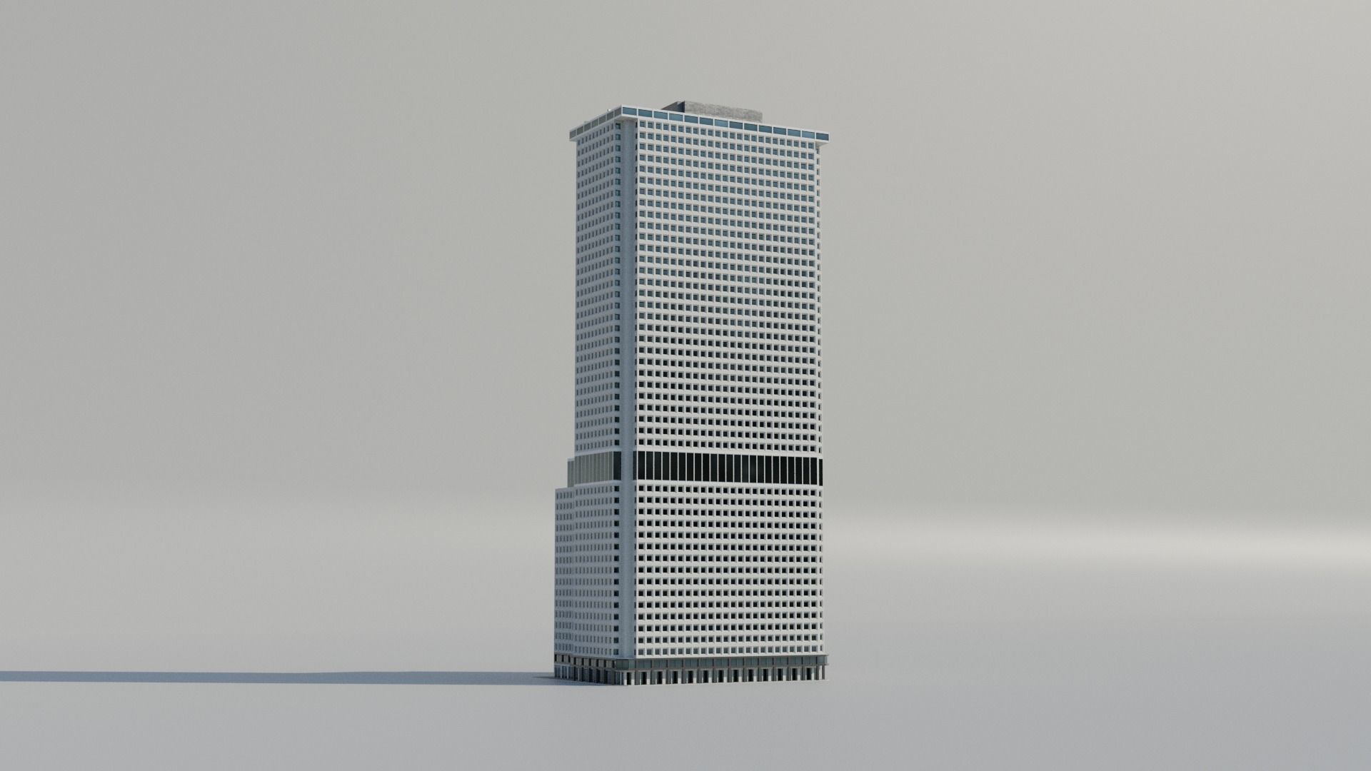 NYC One New York Plaza 3D model_2