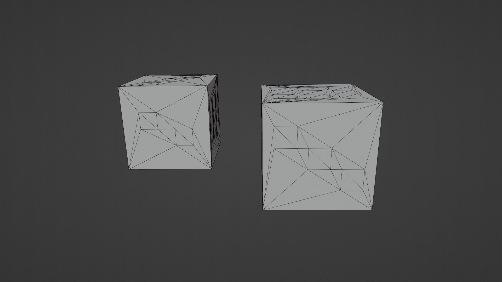  Voxel Dice  Low-poly 3D model_12