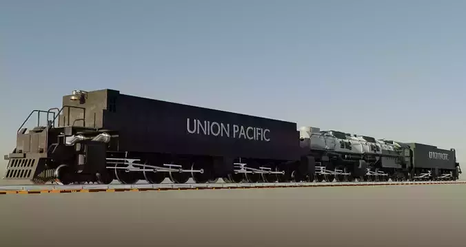 union pacific bigger boy 3D model