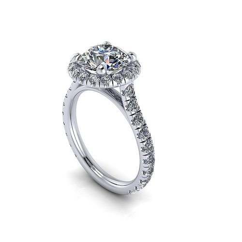  Willy Cheng Diamond Ring 3D print model