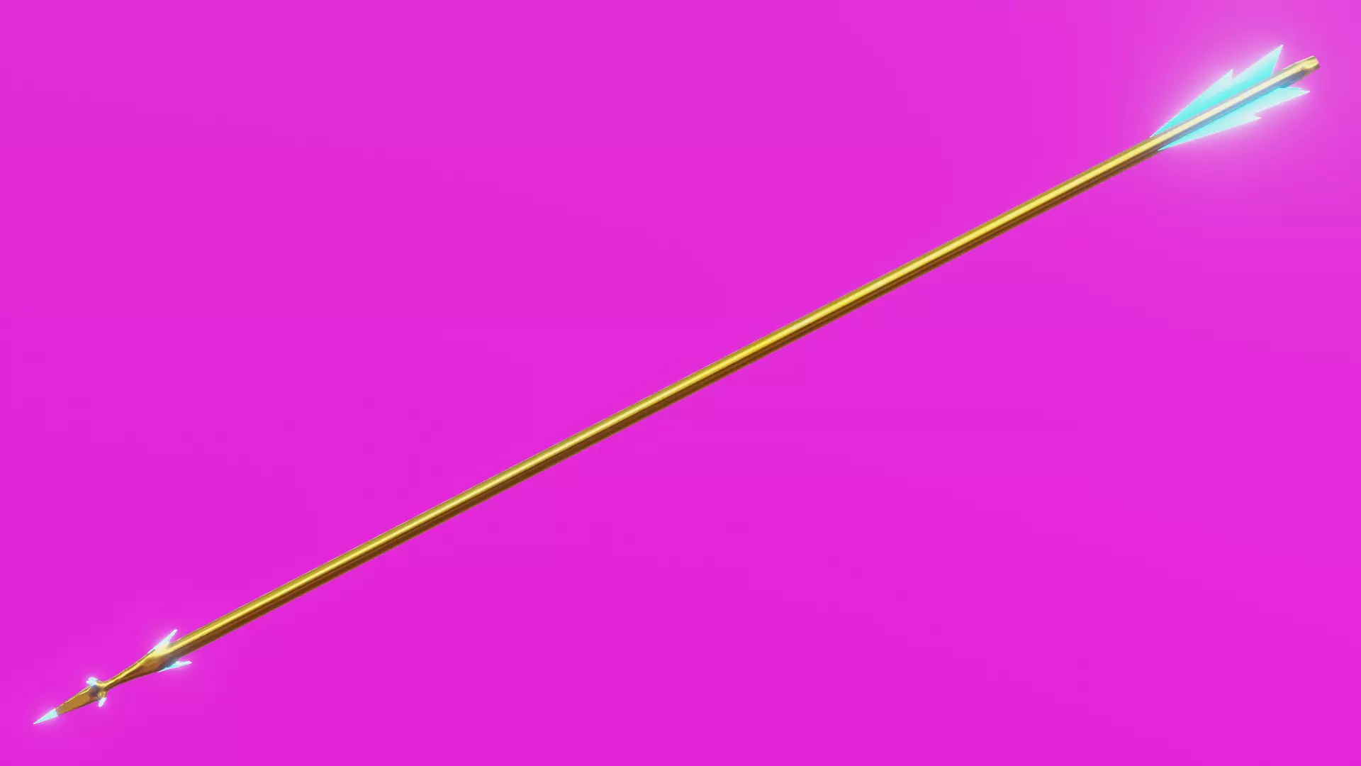 Fantasy Arrow Low-poly 3D model