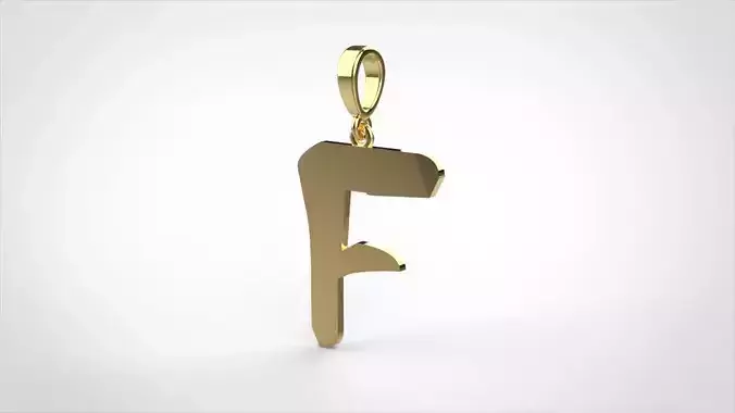 pendant alphapet zaiedsloppy F medium 