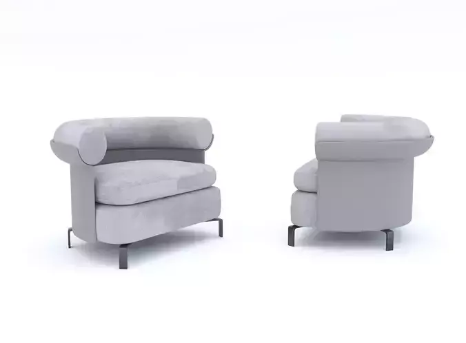 Lounge armchair